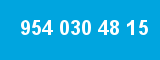 954 030 48 15 954 030 48 15